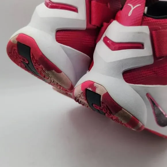 Nike LeBron Soldier 9 - Size 10 - Think Pink Breast Cancer Awareness Month - Picture 8 of 8